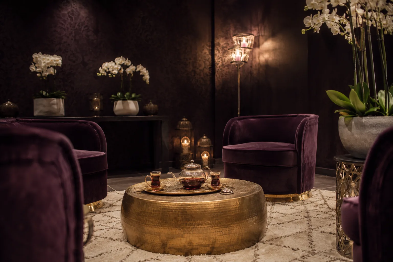 Bekleme salonu — Lila Spa, Avcılar misafirlerine hizmet veren salon