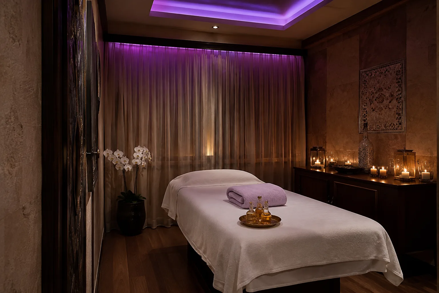 Masaj odasının genel görünümü — Lila Spa, Avcılar misafirlerine hizmet veren salon